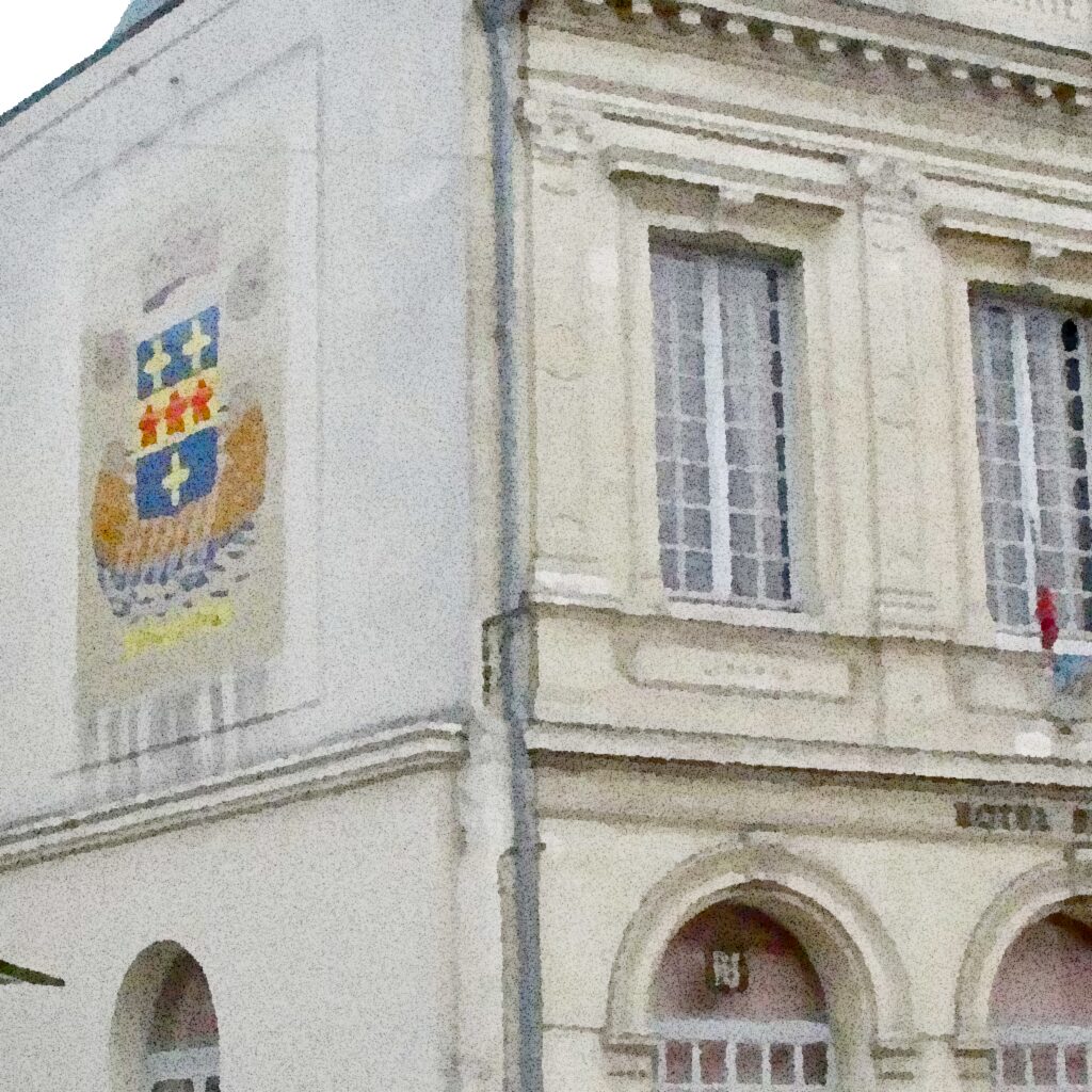 Bonnières-sur-Seine — aquarelle — France