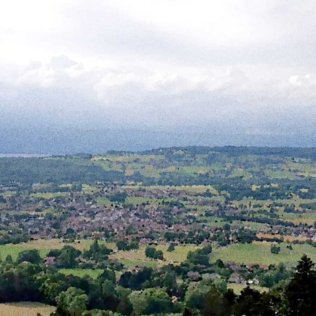 Bons-en-Chablais — aquarelle — France