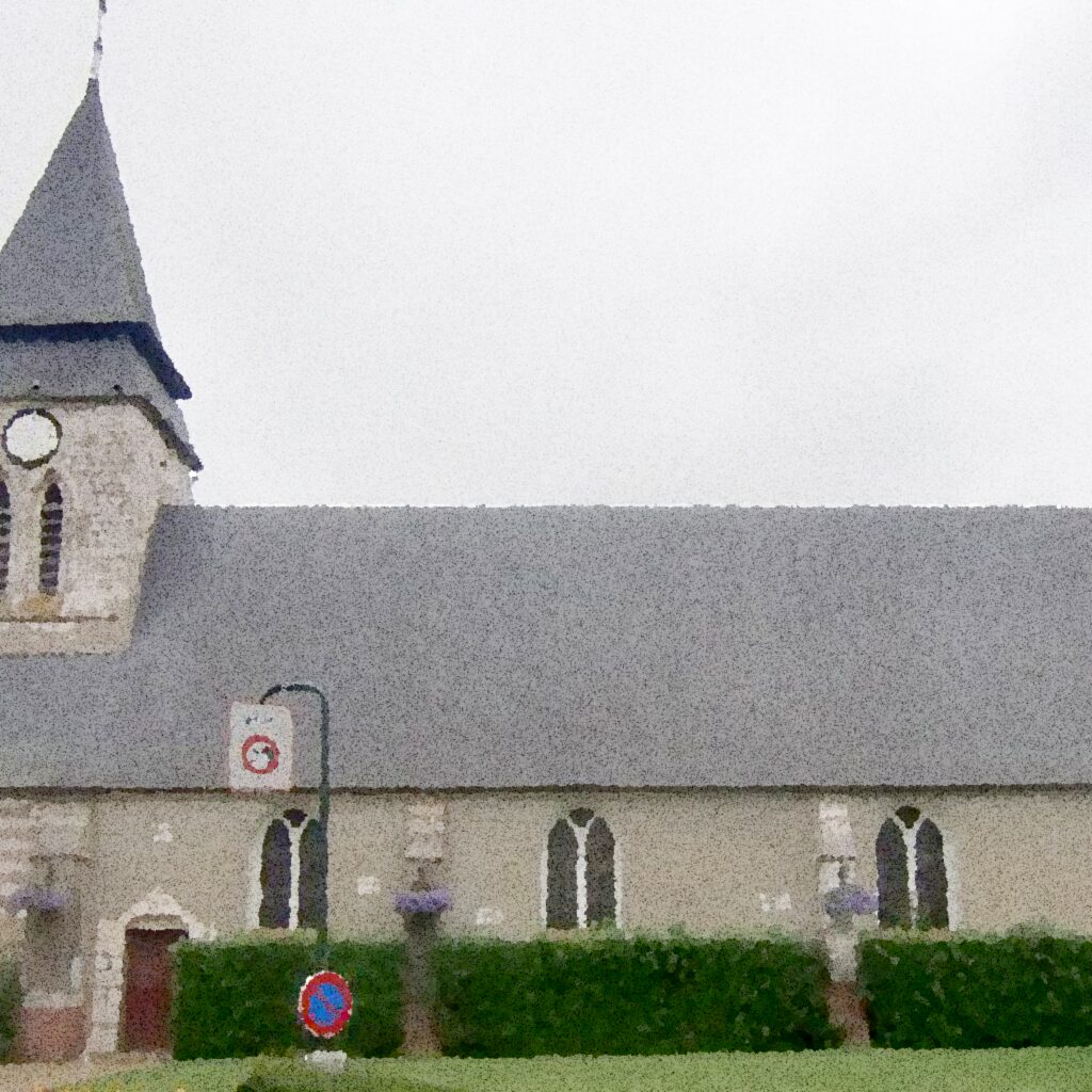 Bosroumois — aquarelle — France