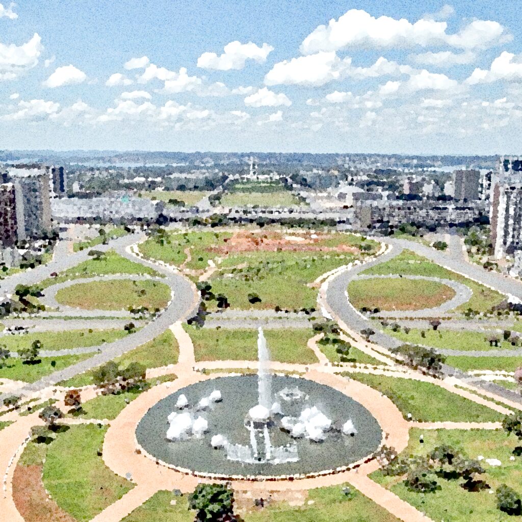 Aquarelle de Brasília