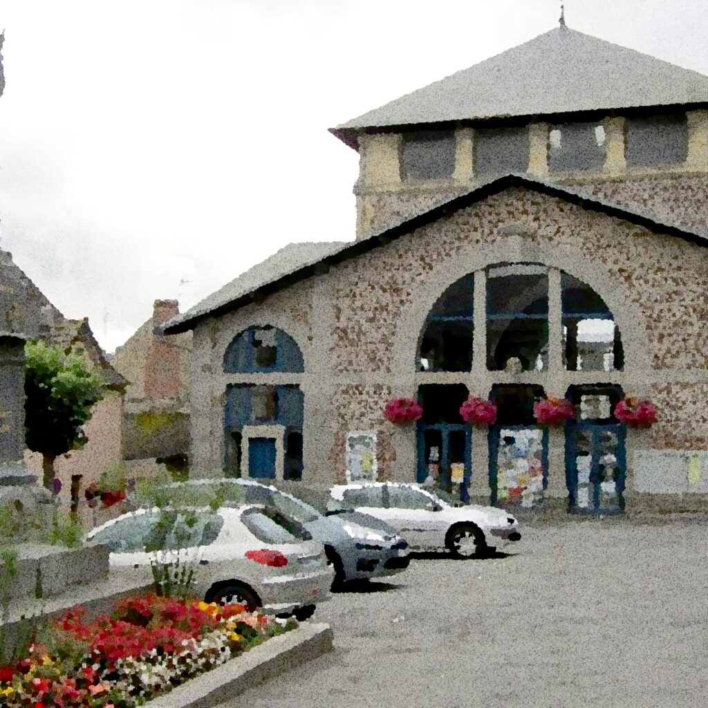 Bréhal — aquarelle — France