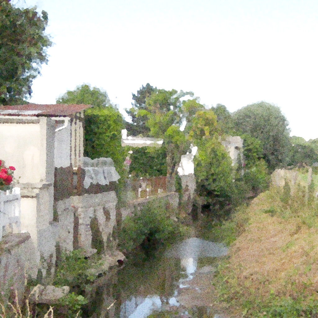 Bretteville-sur-Odon — aquarelle — France