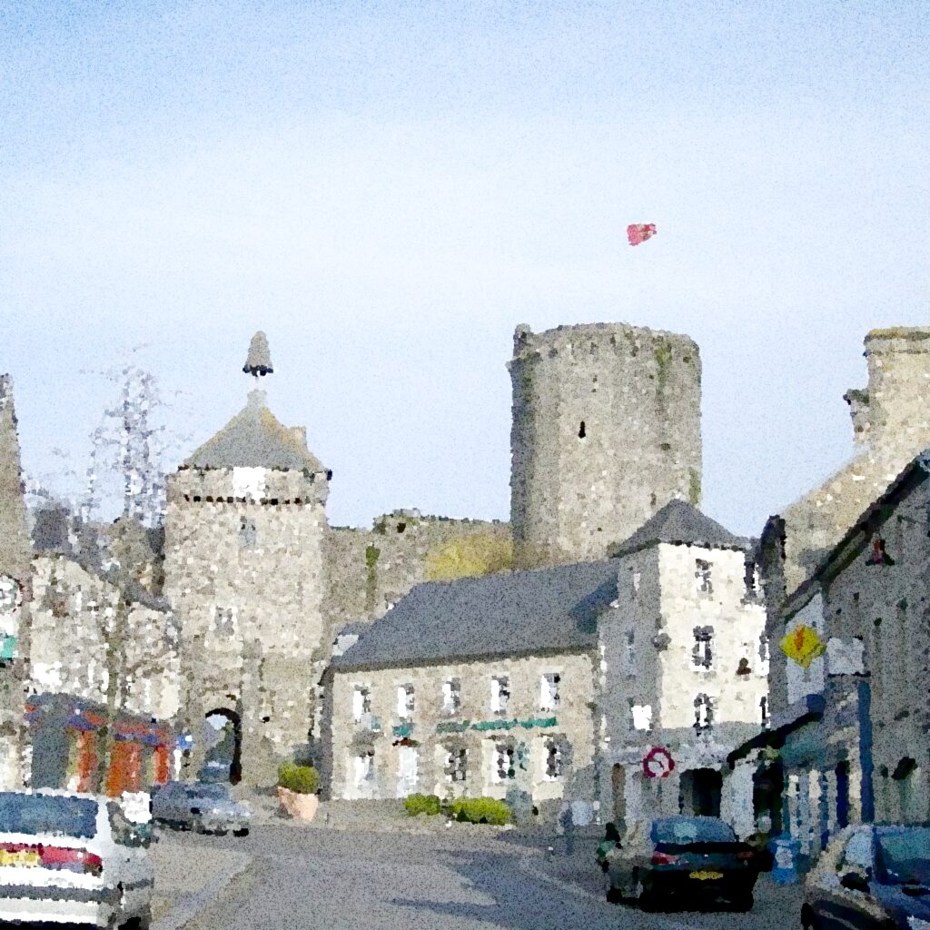 Bricquebec-en-Cotentin — aquarelle — France