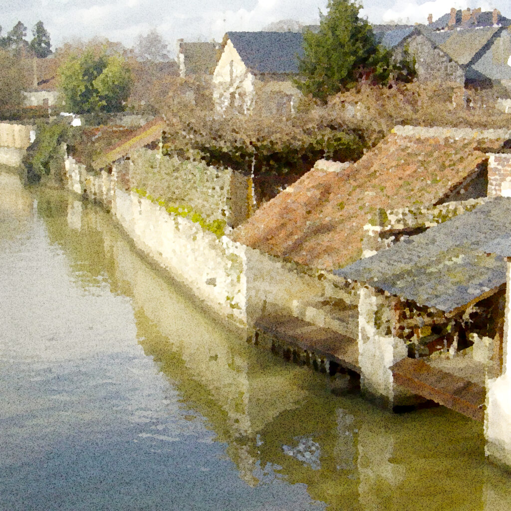 Brou — aquarelle — France