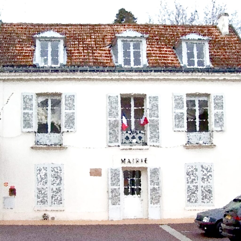 Buc — aquarelle — France