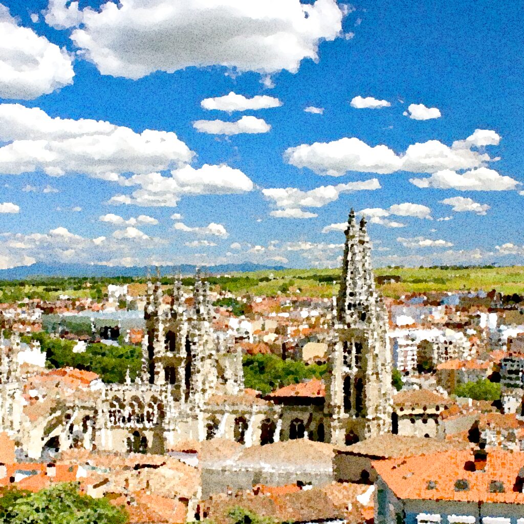 Burgos — acuarela — España
