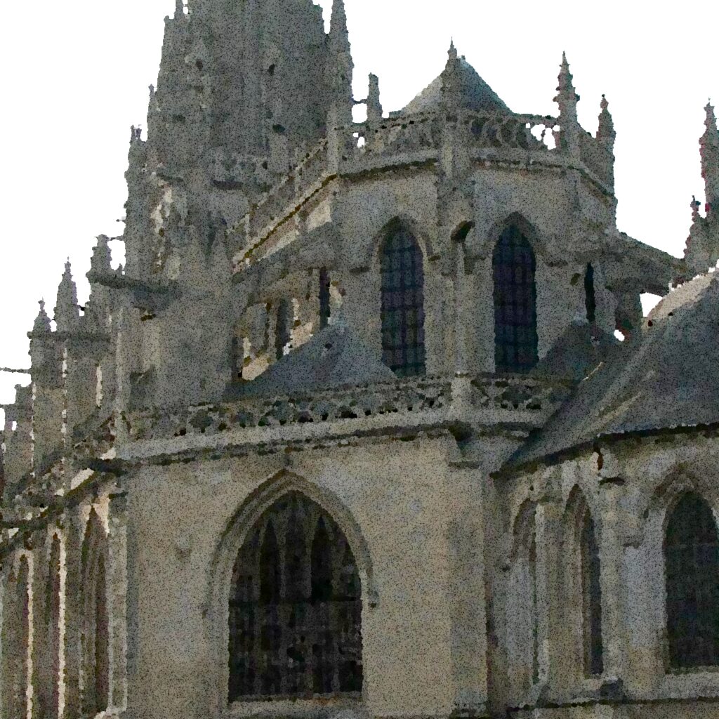 Carentan-les-Marais — aquarelle — France