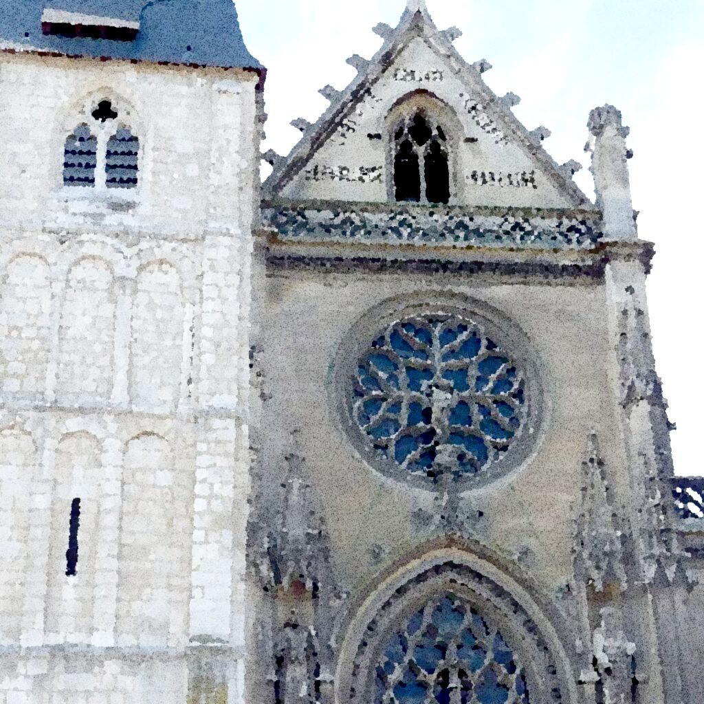Caudebec-lès-Elbeuf — aquarelle — France