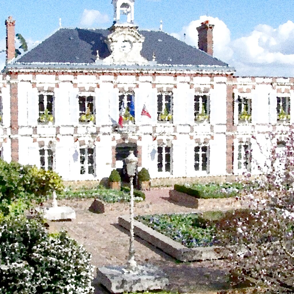Chambourcy — aquarelle — France