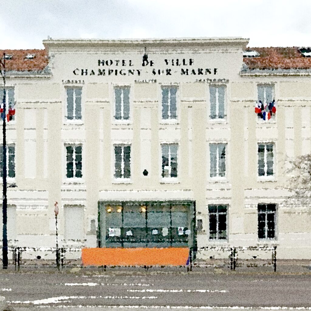 Champigny-sur-Marne — aquarelle — France