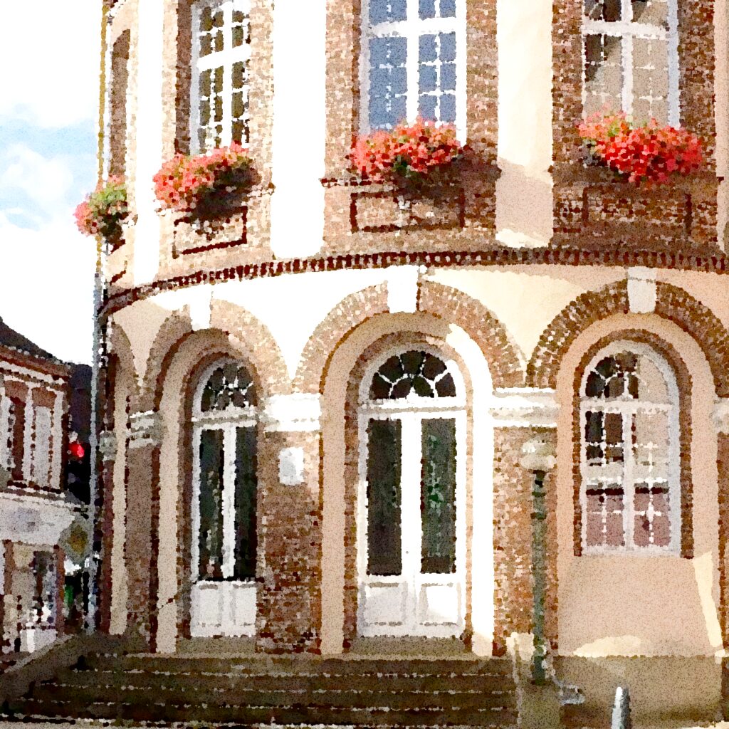 Châteauneuf-en-Thymerais — aquarelle — France