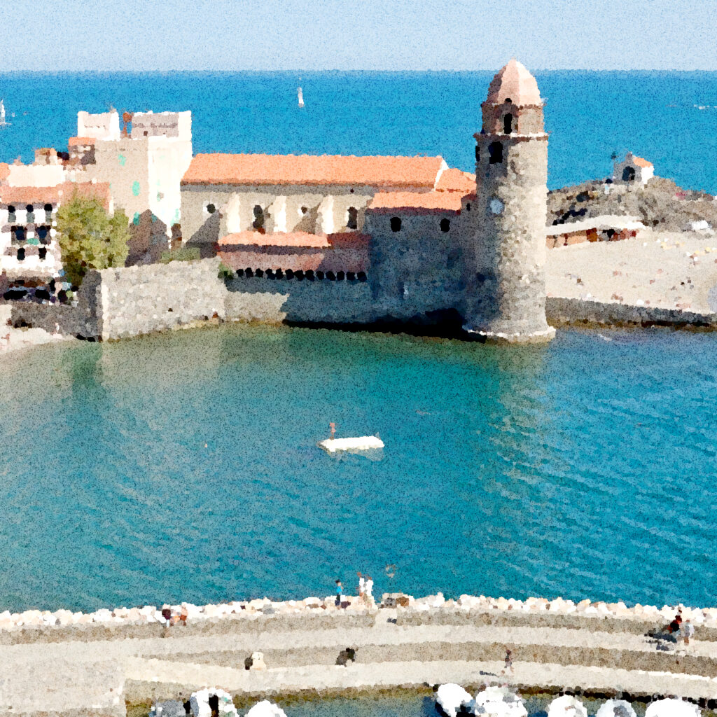 Collioure — aquarelle — France