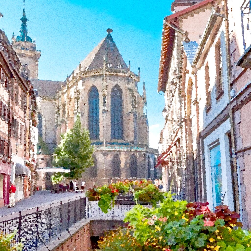 Colmar — aquarelle — France