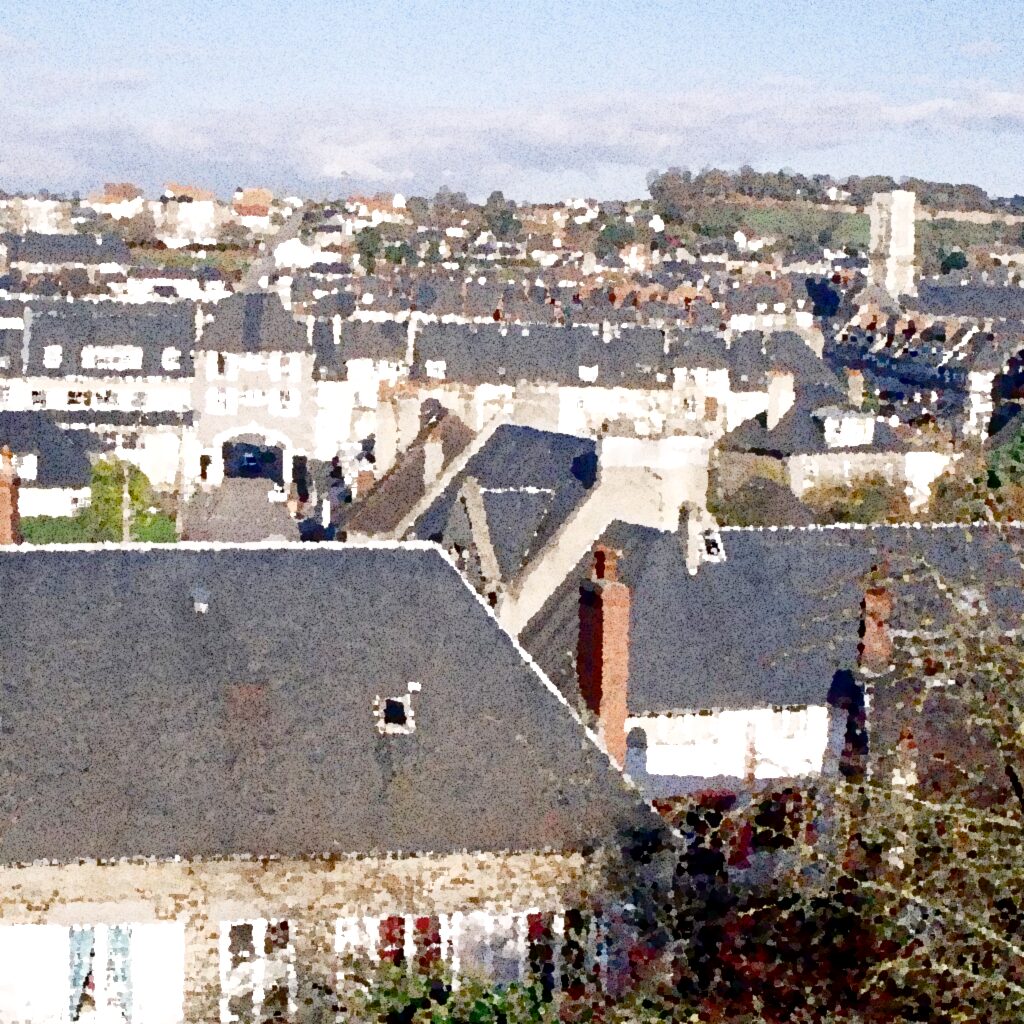 Condé-en-Normandie — aquarelle — France