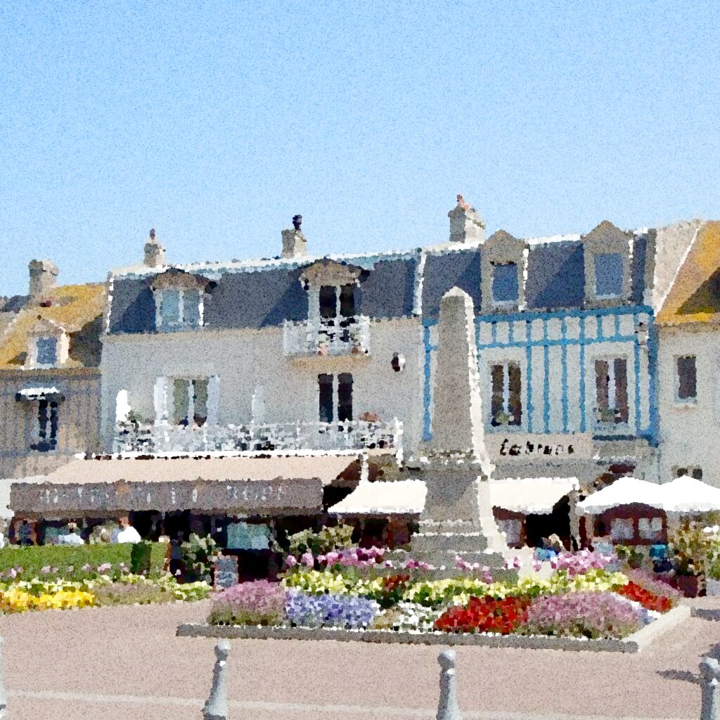 Courseulles-sur-Mer — aquarelle — France
