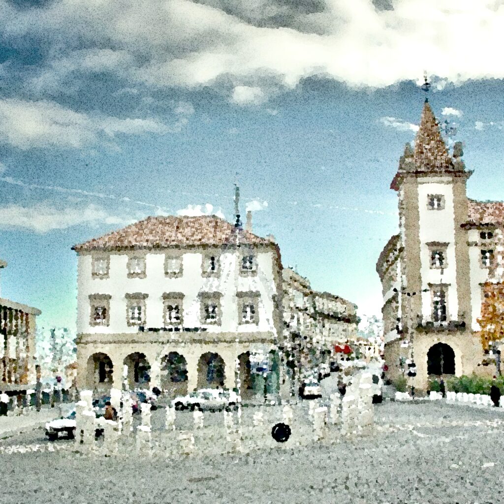 Covilhã — aquarelle — Portugal
