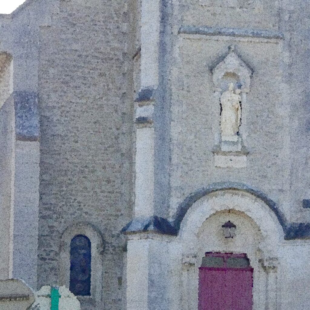 Damigny — aquarelle — France