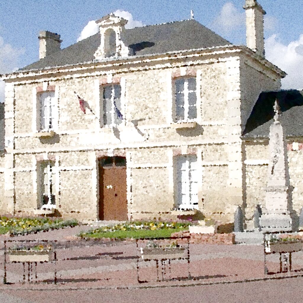 Démouville — aquarelle — France