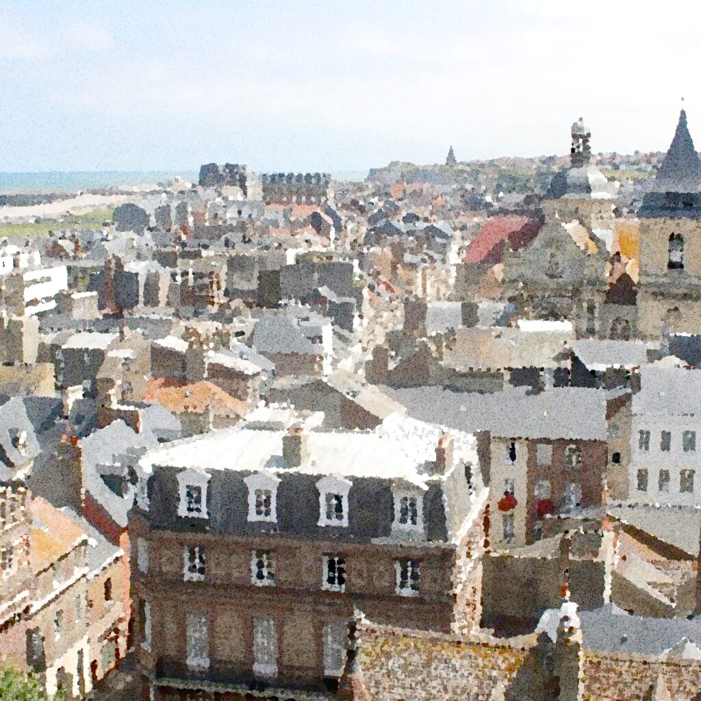 Dieppe — aquarelle — France