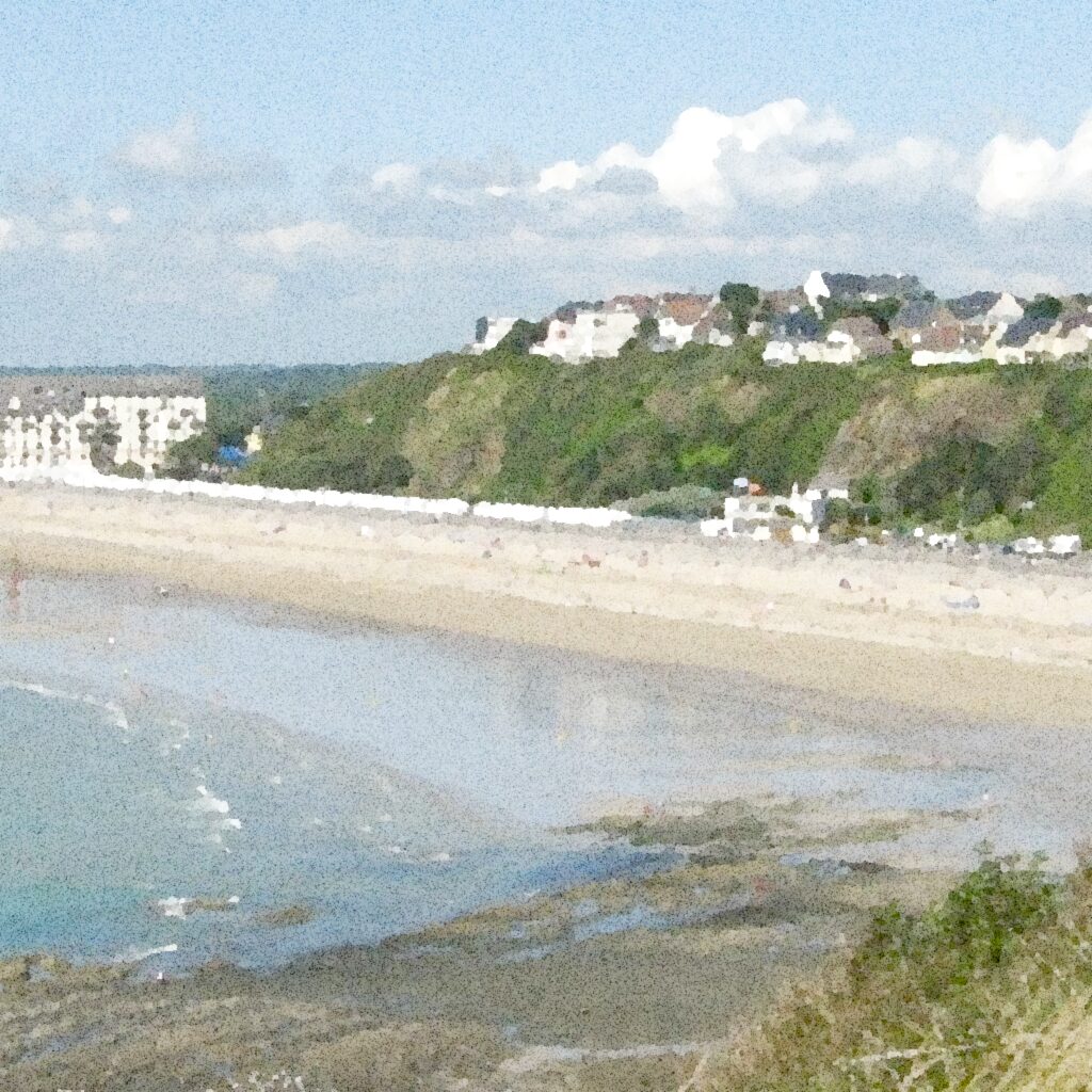 Donville-les-Bains — aquarelle — France