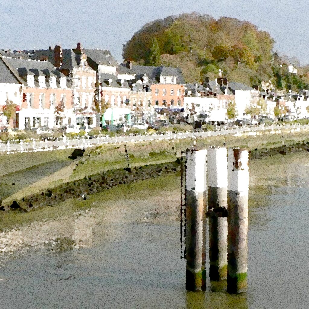Duclair — aquarelle — France