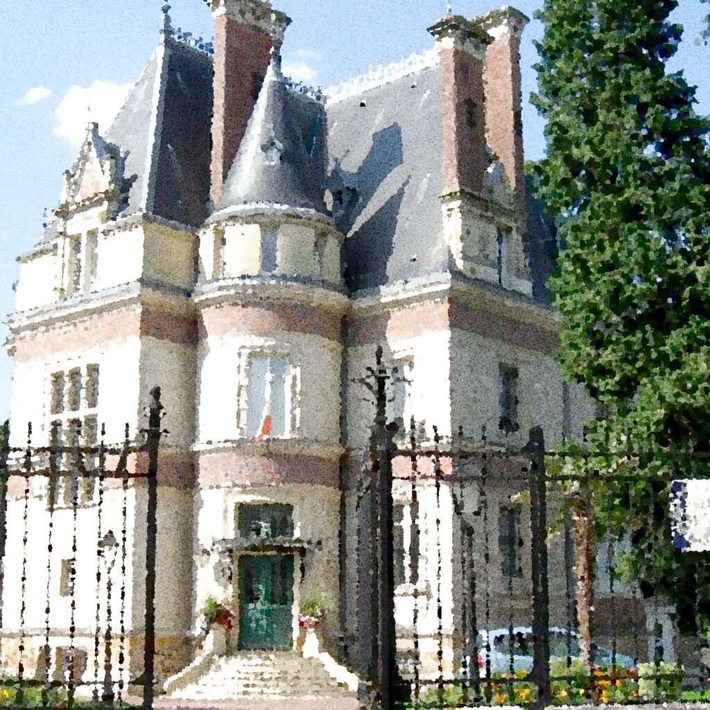 Épernon — aquarelle — France