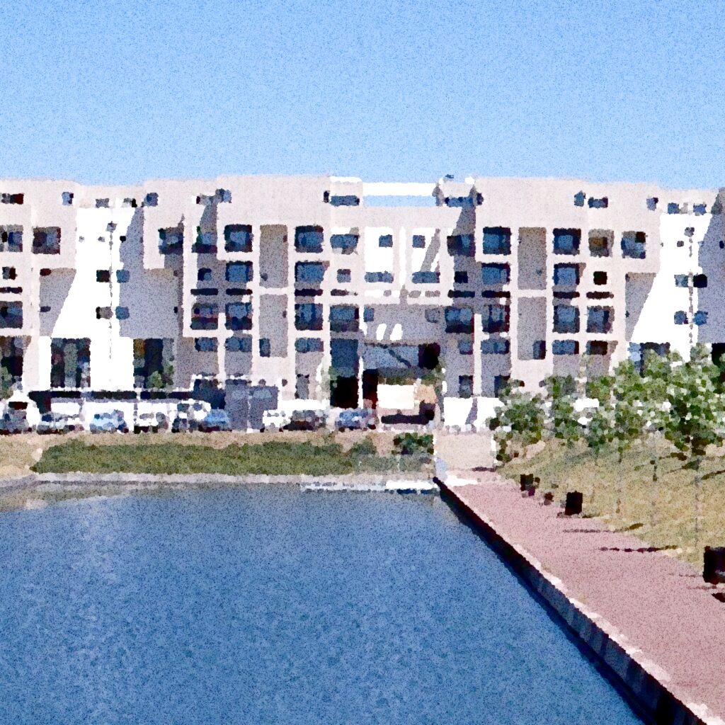 Évry-Courcouronnes — aquarelle — France