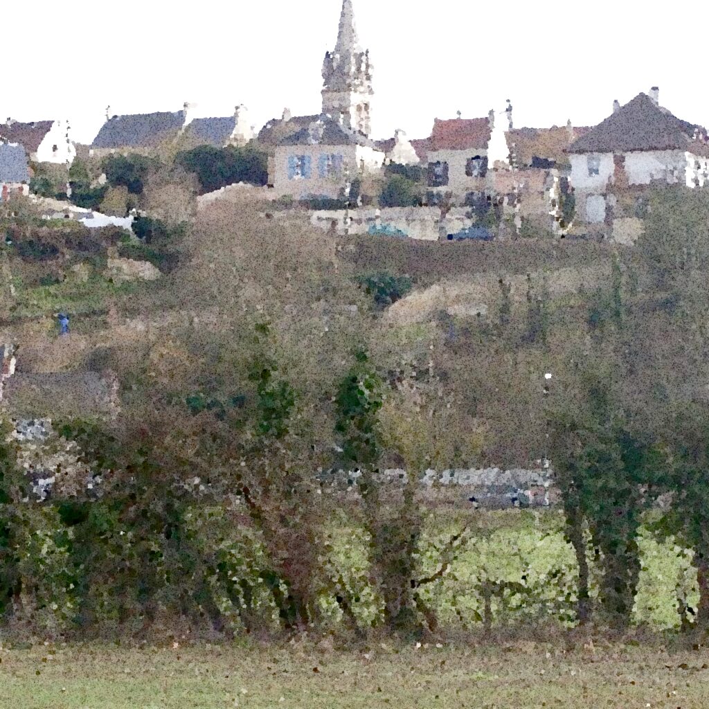 Fleury-sur-Orne — aquarelle — France