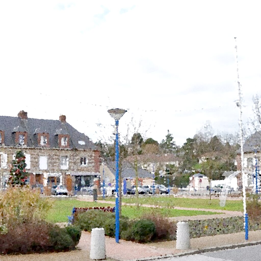 Fontaine-la-Mallet — aquarelle — France