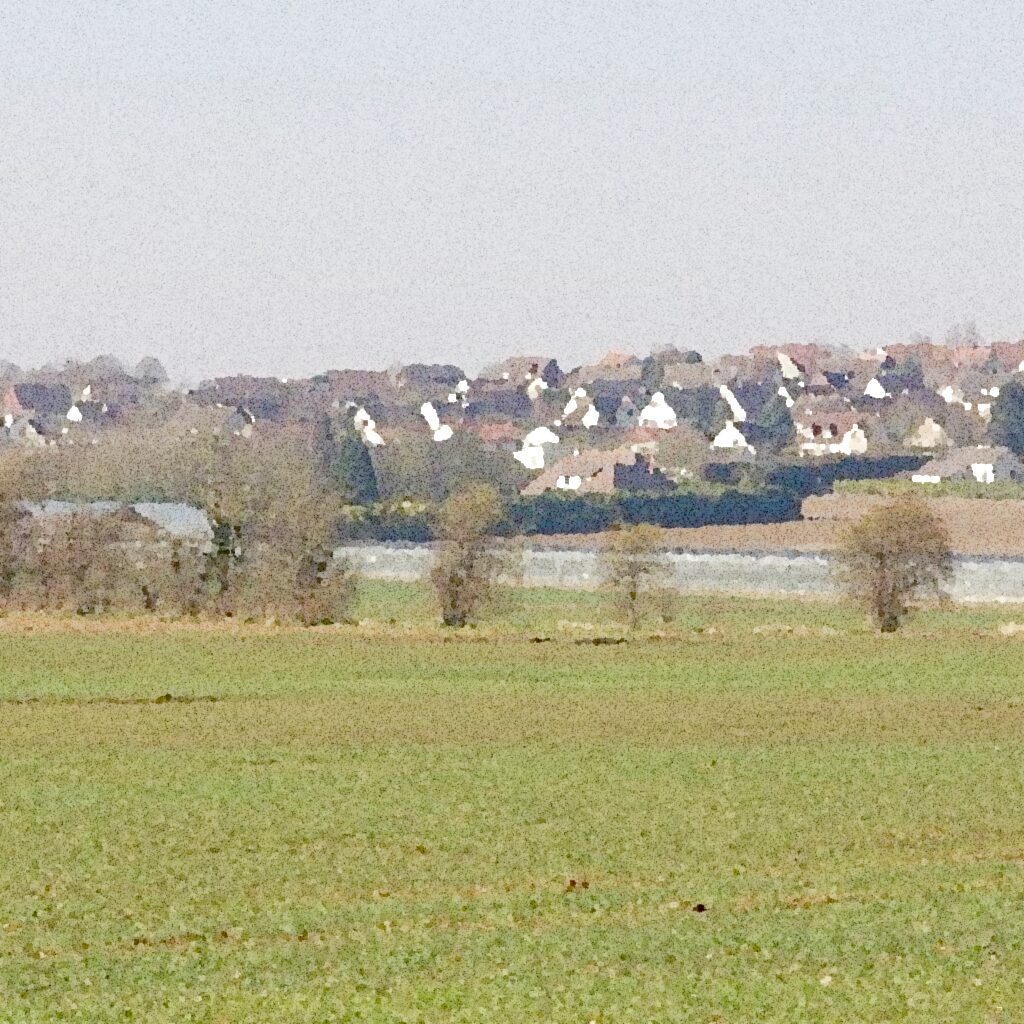 Fontenay-le-Marmion — aquarelle — France