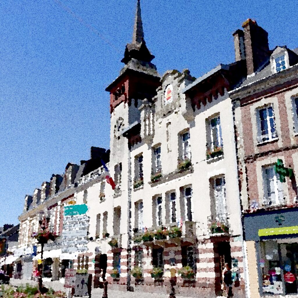 Forges-les-Eaux — aquarelle — France