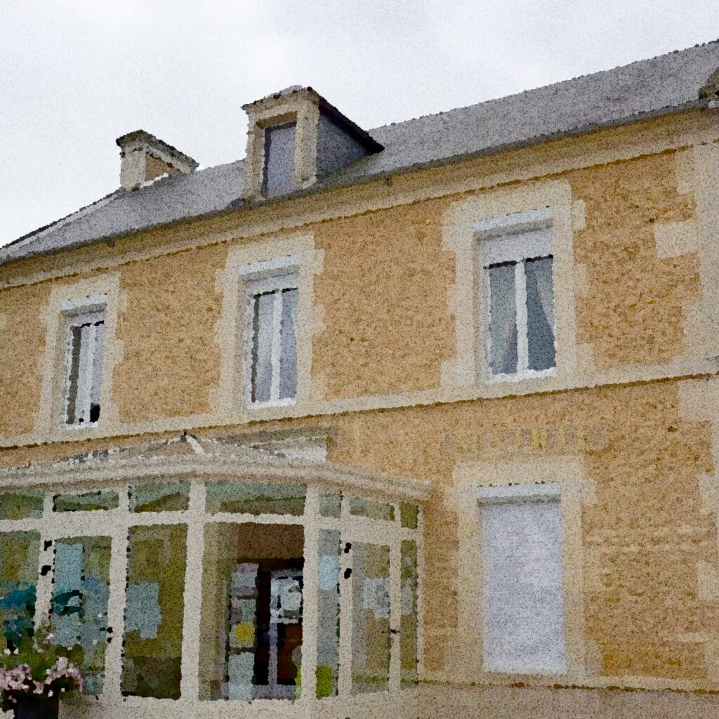 Frénouville — aquarelle — France