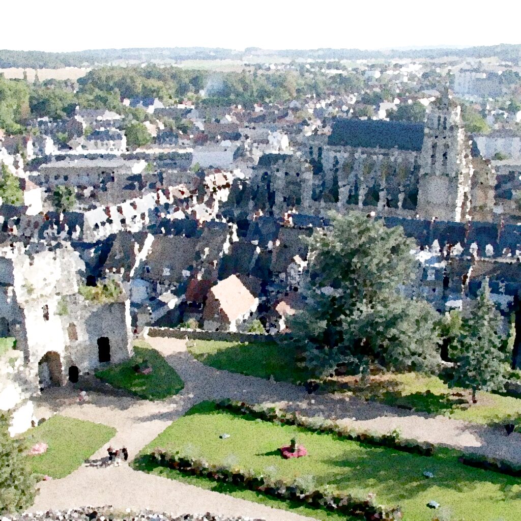 Gisors — aquarelle — France