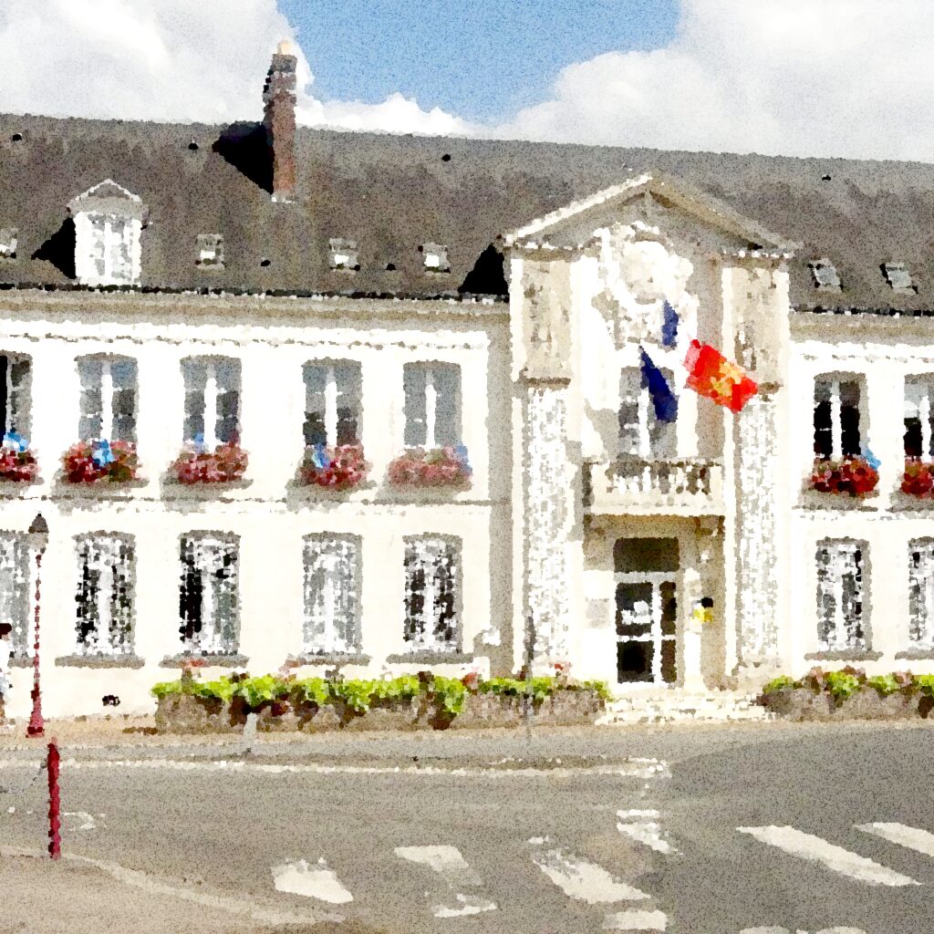 Gournay-en-Bray — aquarelle — France