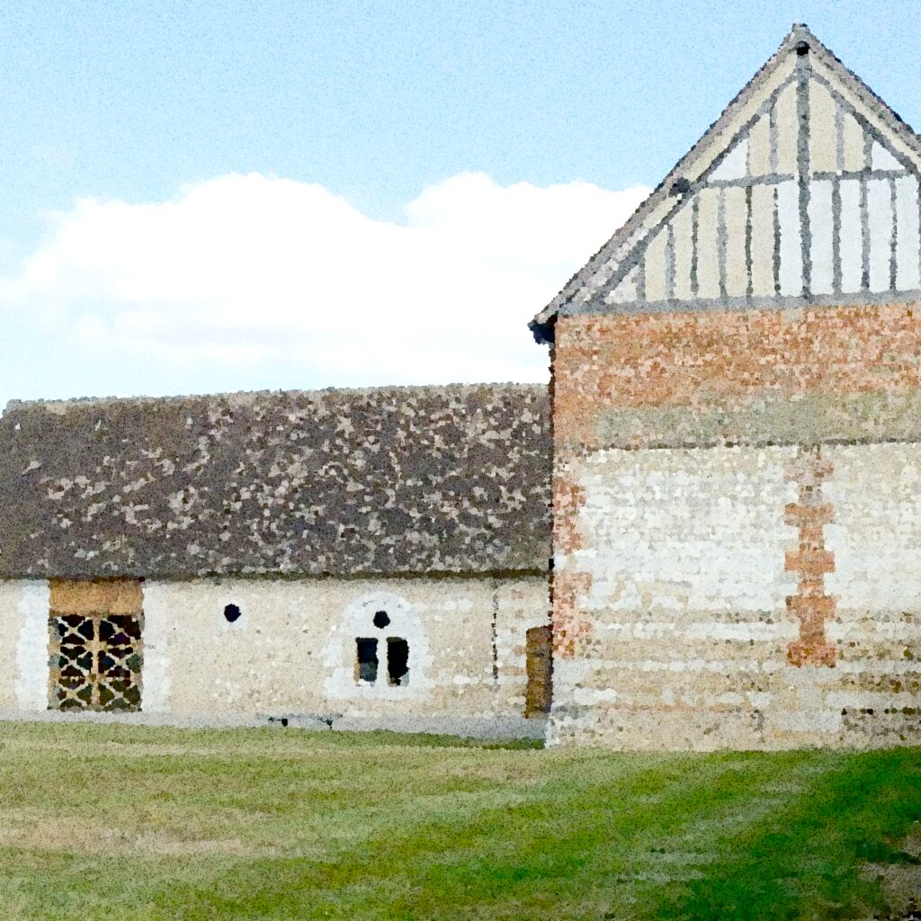 Gravigny — aquarelle — France