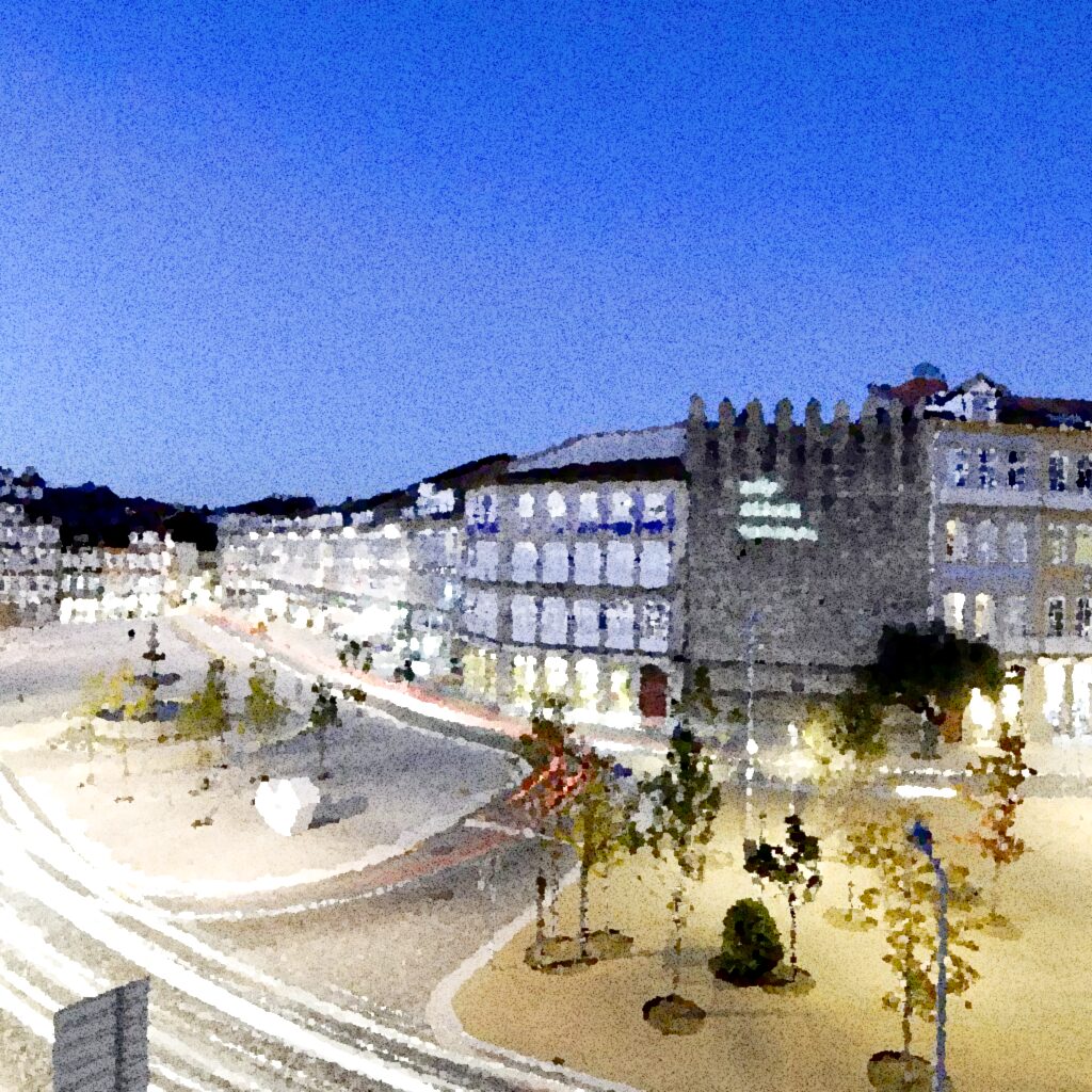 Guimarães — aquarelle — Portugal
