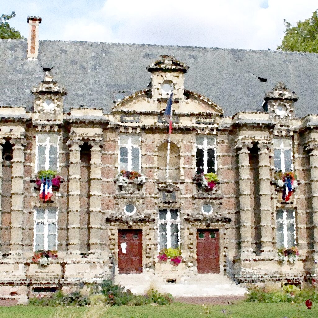 Harfleur — aquarelle — France