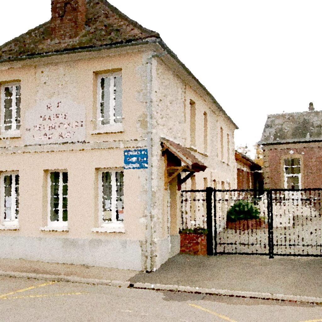 Heubécourt-Haricourt — aquarelle — France