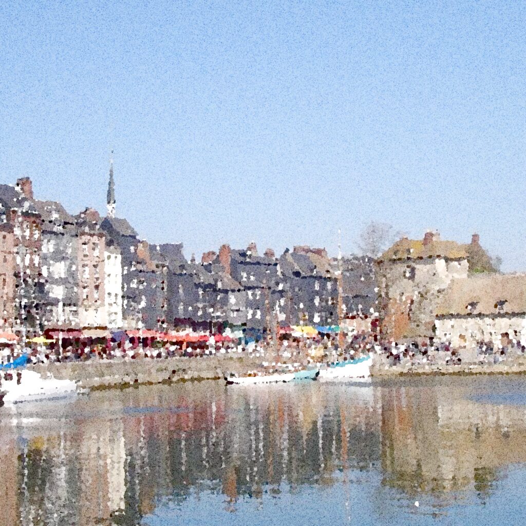 Honfleur — aquarelle — France
