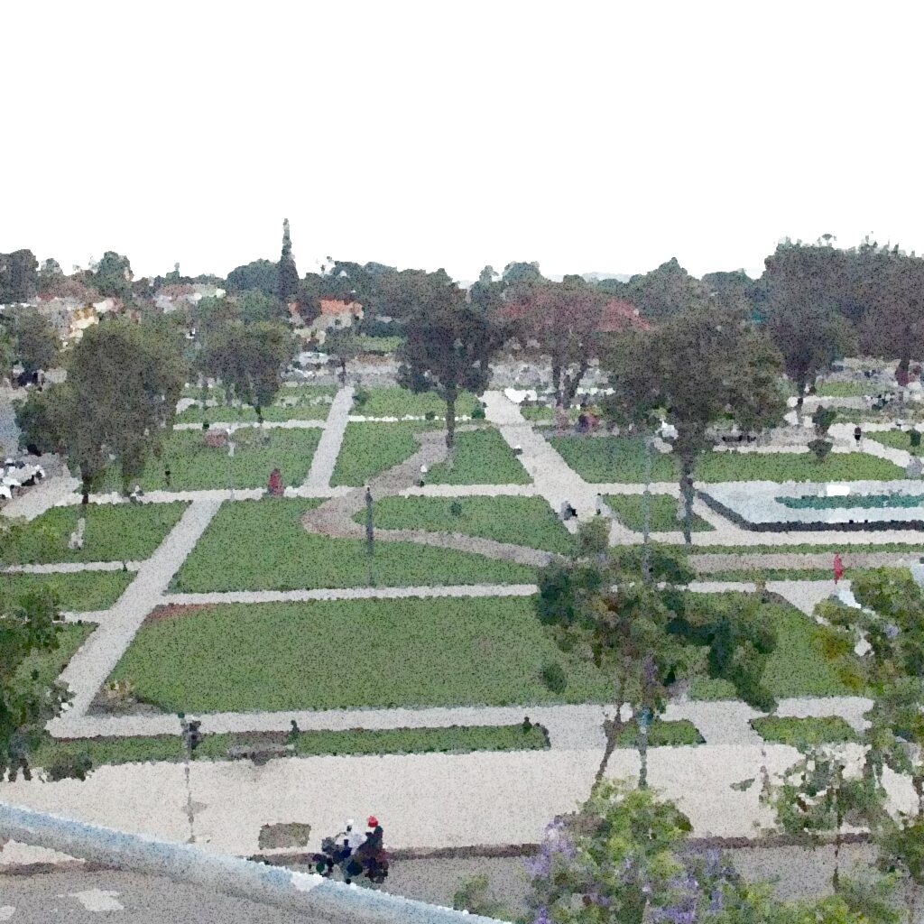 Huambo — acuarela — Angola