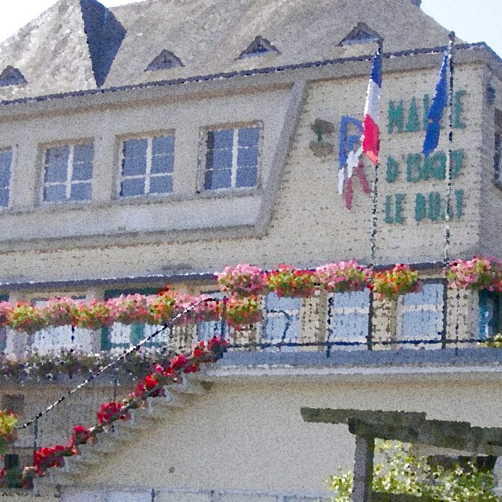 Isigny-le-Buat — aquarelle — France