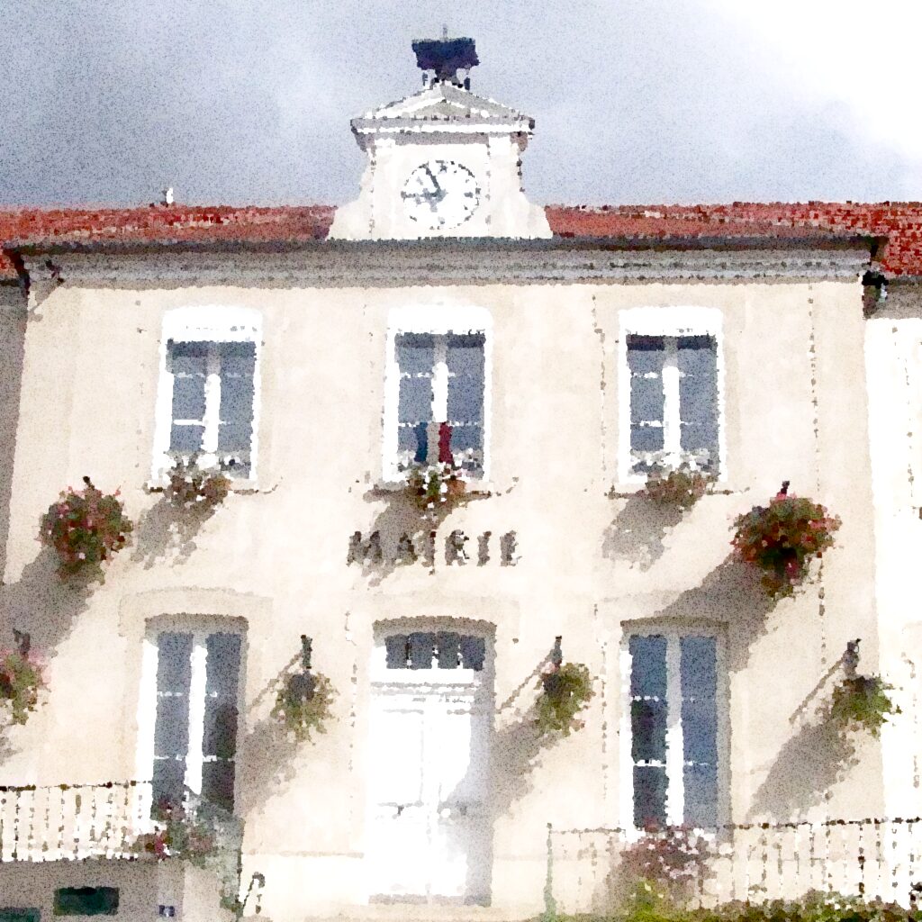 Jouars-Pontchartrain — aquarelle — France
