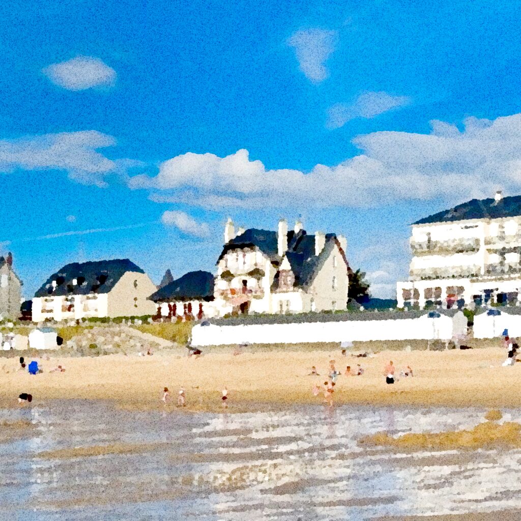 Jullouville — aquarelle — France