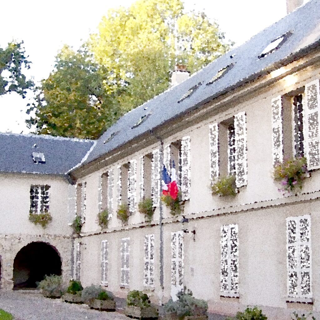 L'Étang-la-Ville — aquarelle — France