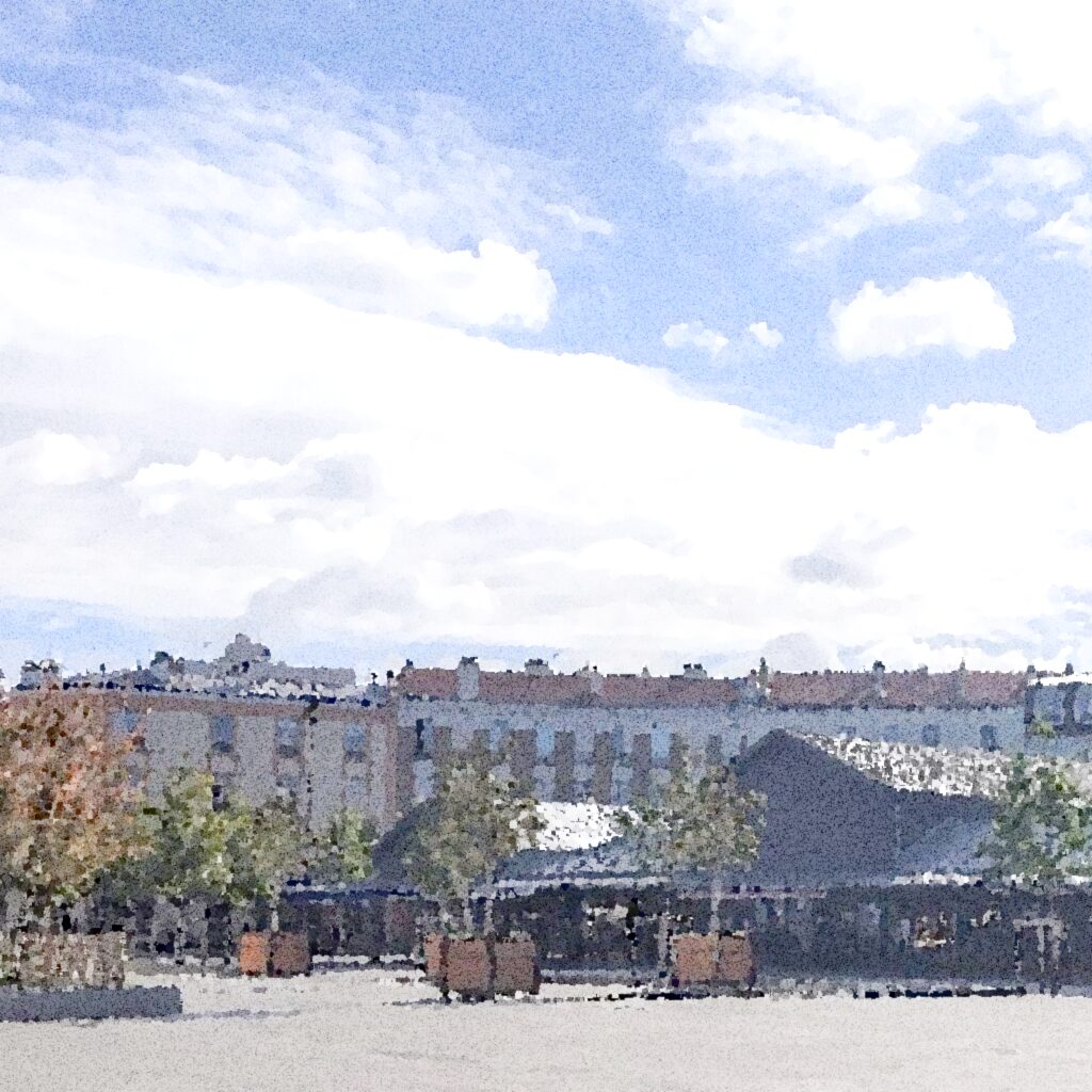La Garenne-Colombes — aquarelle — France
