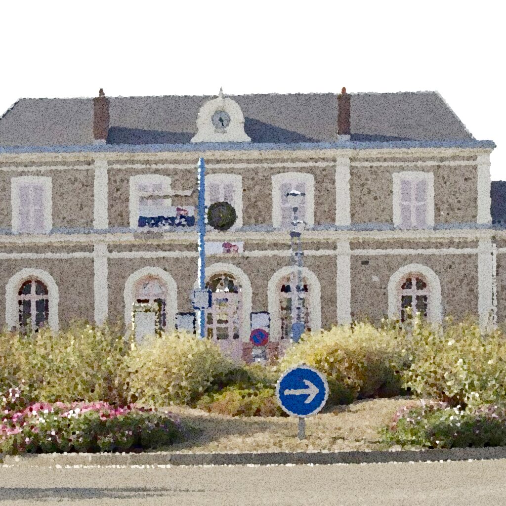 La Loupe — aquarelle — France