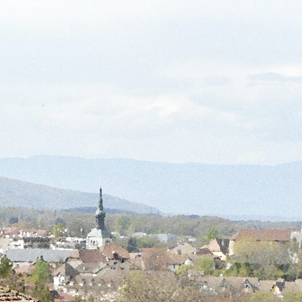 La Roche-sur-Foron — aquarelle — France