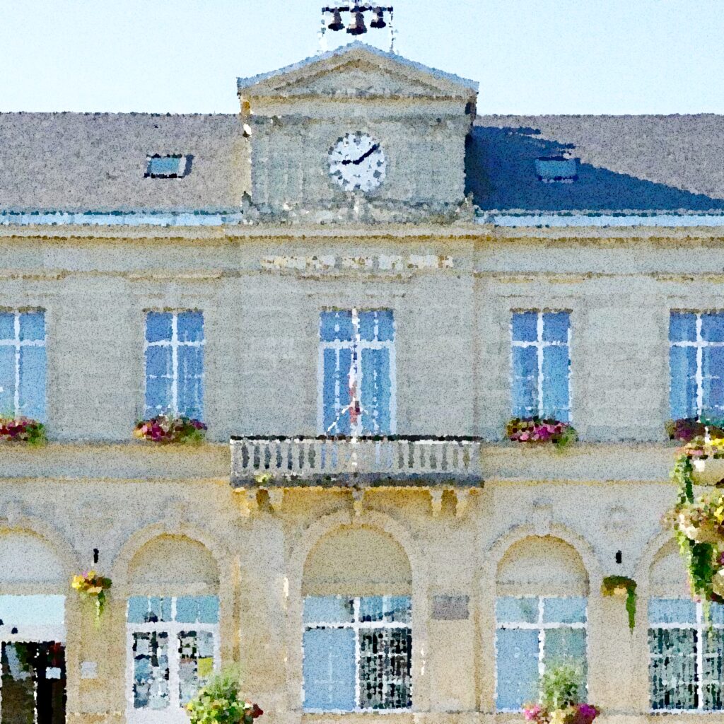 Le Molay-Littry — aquarelle — France