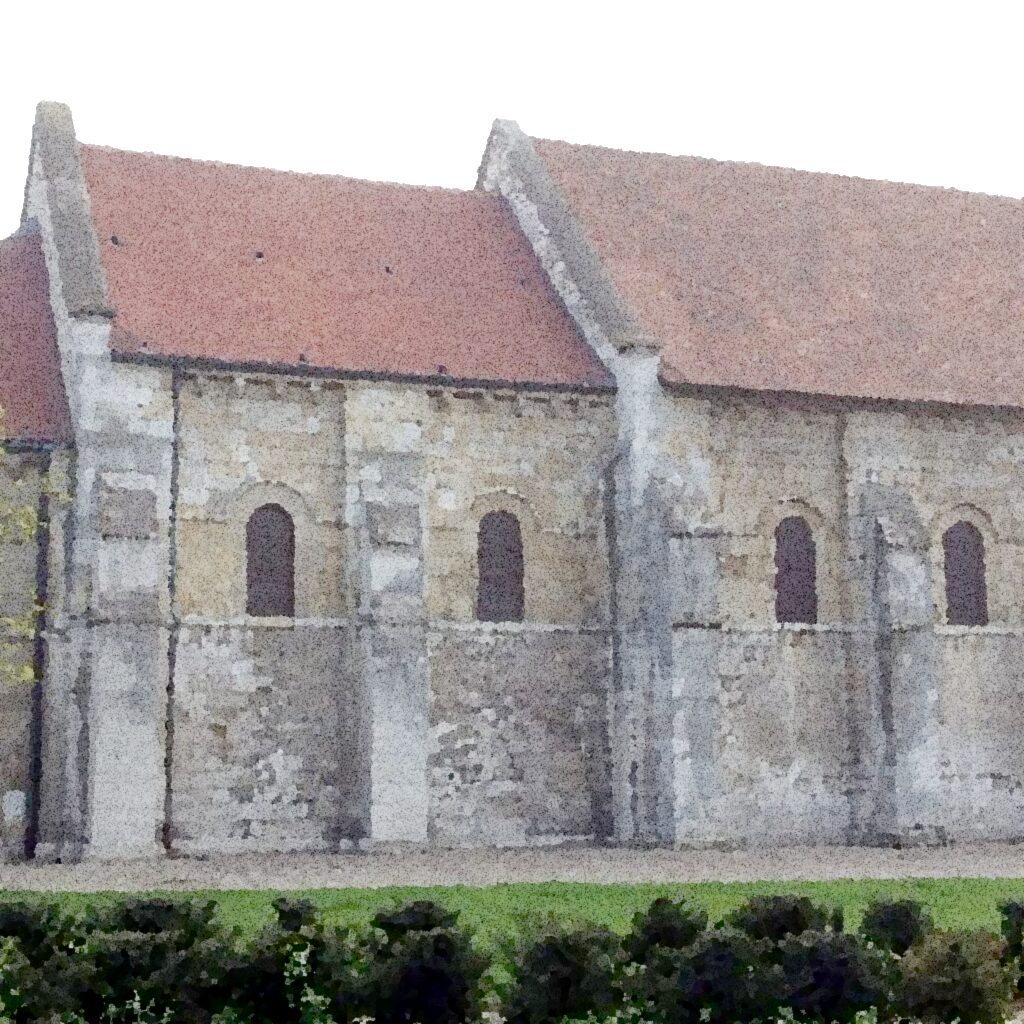 Le Petit-Quevilly — aquarelle — France