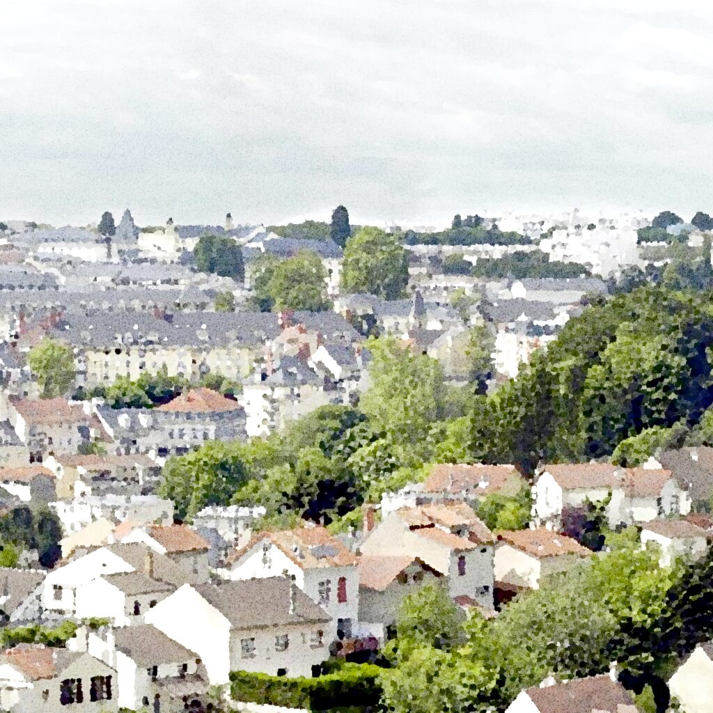 Le Plessis-Robinson — aquarelle — France